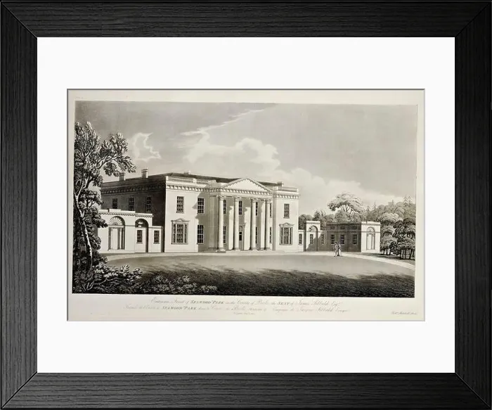 Framed Print : Front Entrance of Selwood Park (Silwood Park) Framed Print : Front Entrance of Selwood Park (Silwood Park)