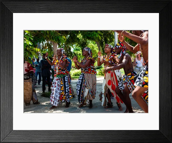 Framed Print : Africa, Angola, Benguela. Group dancing in traditional dress Framed Print : Africa, Angola, Benguela. Group dancing in traditional dress