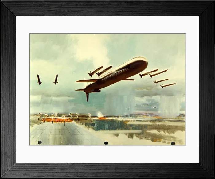 Framed Print : The Convair / General Dynamics Tomahawk was an important missile developed during the 1970s Framed Print : The Convair / General Dynamics Tomahawk was an important missile developed during the 1970s