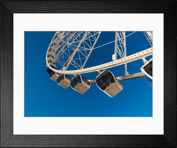 Framed Print : NATIONAL HARBOR, MARYLAND, USA - The Capital Wheel attraction Framed Print : NATIONAL HARBOR, MARYLAND, USA - The Capital Wheel attraction