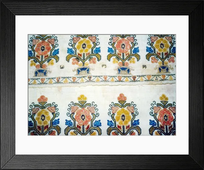 Framed Print : Turkey Gold Thread Embroidery Framed Print : Turkey Gold Thread Embroidery