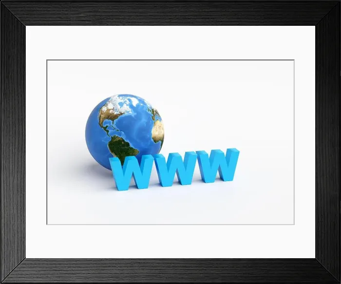 Framed Print : Internet search and browsing concept Framed Print : Internet search and browsing concept