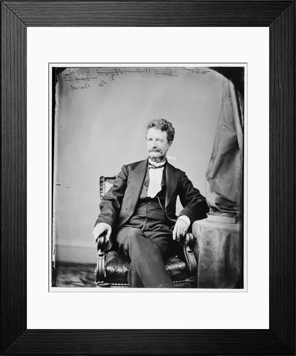 Framed Print : Governor Bard, between 1860 and 1875. [Politician, newspaper editor: Governor of Idaho Territory]