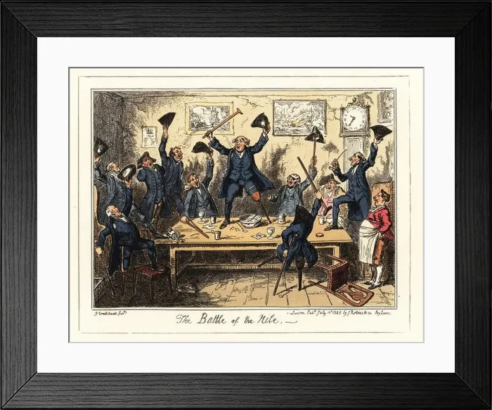 Framed Print : The Quidam Association of old Royal Navy sailors meeting in a pub Framed Print : The Quidam Association of old Royal Navy sailors meeting in a pub