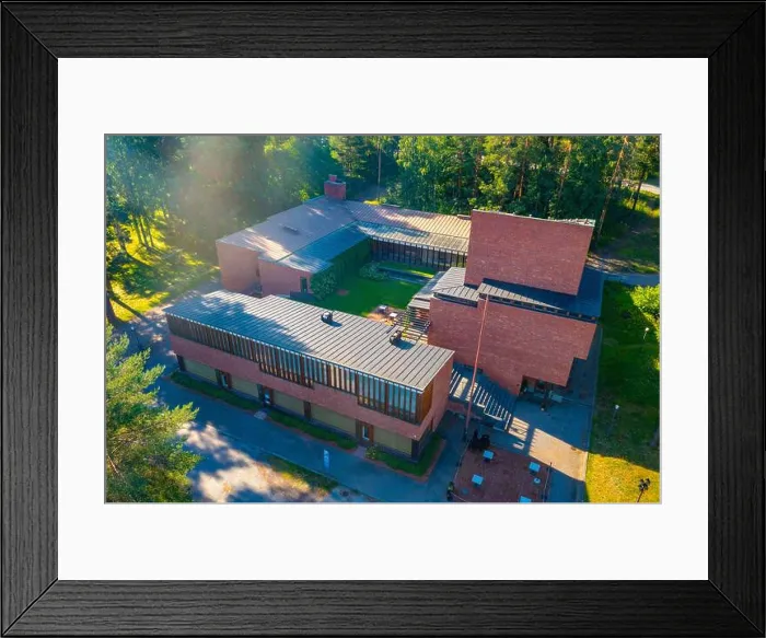 Framed Print : Säynätsalo Town Hall in Finland Framed Print : Säynätsalo Town Hall in Finland