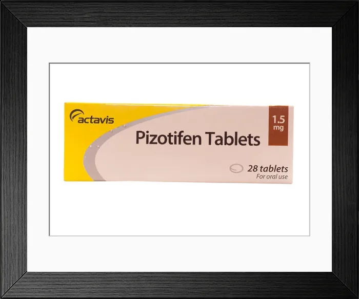 Framed Print : Box Of Pizotifen Tablets Framed Print : Box Of Pizotifen Tablets