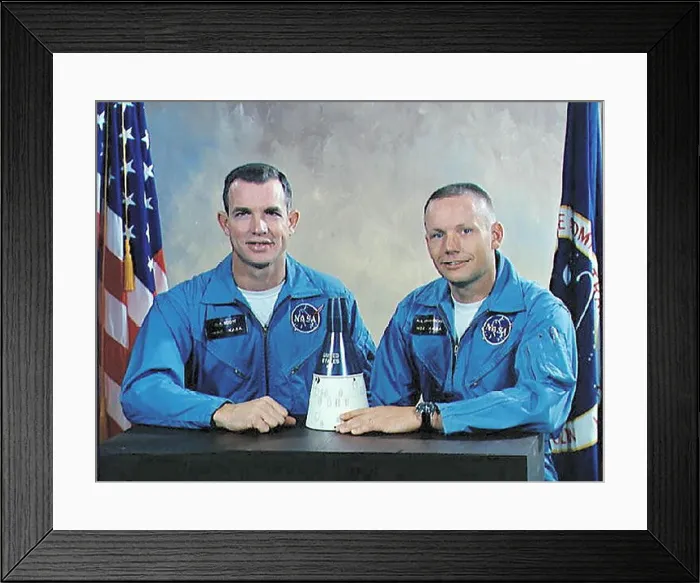 Framed Print : Gemini 8 crew Framed Print : Gemini 8 crew