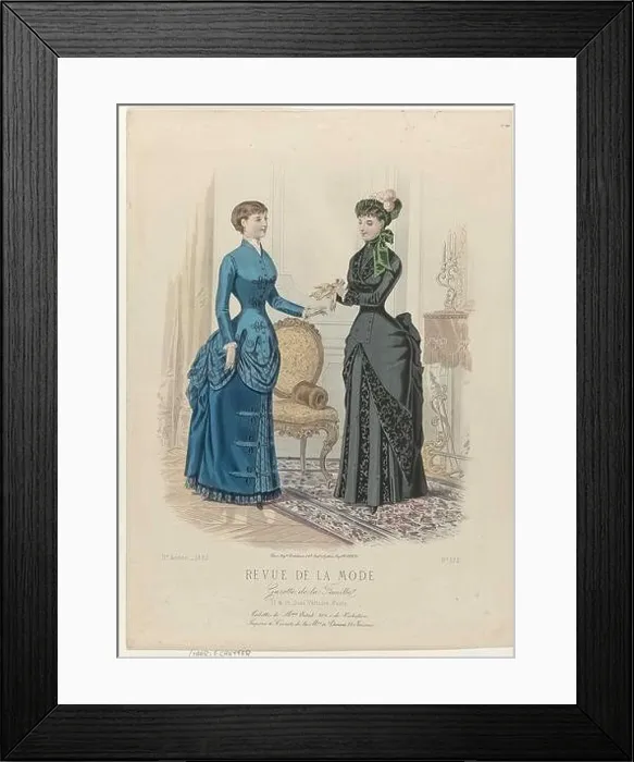 Framed Print : Revue de la Mode, Gazette de la Famille Framed Print : Revue de la Mode, Gazette de la Famille