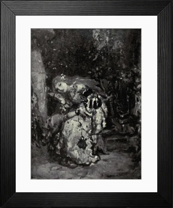 Framed Print : Matthijs Maris *Siska* is an example of Dutch painting from the 19th century Framed Print : Matthijs Maris *Siska* is an example of Dutch painting from the 19th century