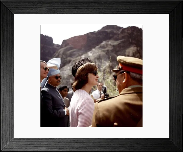 Framed Print : First Lady Jacqueline Kennedyu2019s (JBK) trip to India and Pakistan: Khyber Pakhtunkhwa Framed Print : First Lady Jacqueline Kennedyu2019s (JBK) trip to India and Pakistan: Khyber Pakhtunkhwa
