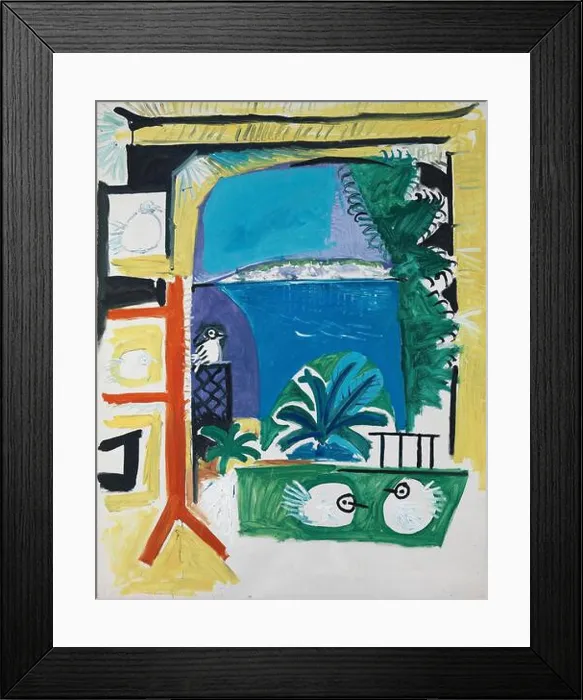 Framed Print : Pablo Picasso / The pigeons, 1957, Oil on canvas, 144 x 113 cm, MPB 70.458. Museum: Museo Picasso, Barcelona Framed Print : Pablo Picasso / The pigeons, 1957, Oil on canvas, 144 x 113 cm, MPB 70.458. Museum: Museo Picasso, Barcelona
