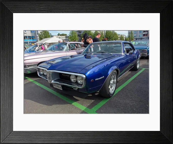 Framed Print : 1967 Pontiac Firebird Framed Print : 1967 Pontiac Firebird