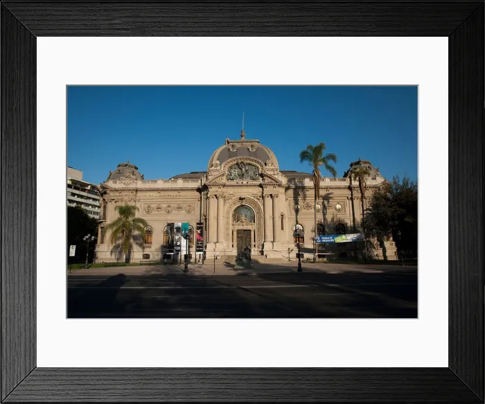 Framed Print : The National Museum of Fine Arts, located in Santiago, Chile Framed Print : The National Museum of Fine Arts, located in Santiago, Chile