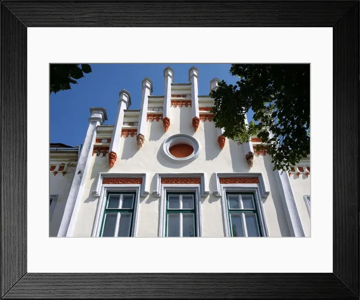 Framed Print : Sibiu is well-preserved fortified medieval town in central Romania Framed Print : Sibiu is well-preserved fortified medieval town in central Romania