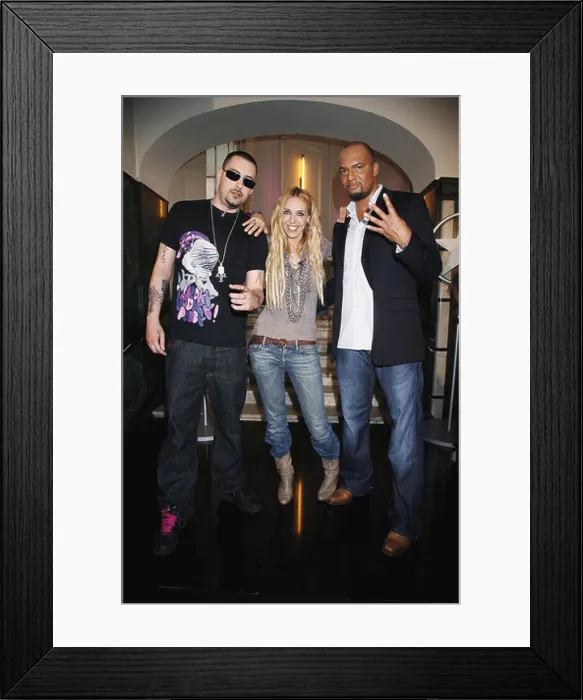 Framed Print : TV show 'Popstars', DEU 2008, jury member: Sido Framed Print : TV show 'Popstars', DEU 2008, jury member: Sido