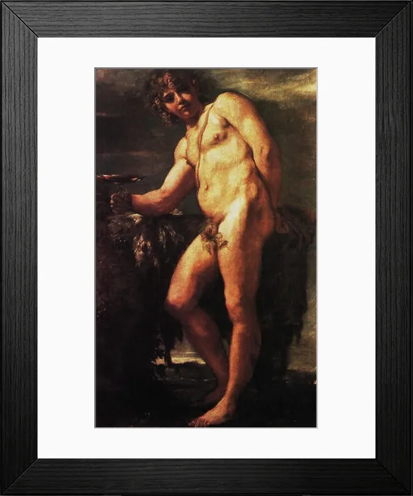 Framed Print : Bacco by Annibale Carracci is a Baroque painting featuring Bacchus Framed Print : Bacco by Annibale Carracci is a Baroque painting featuring Bacchus