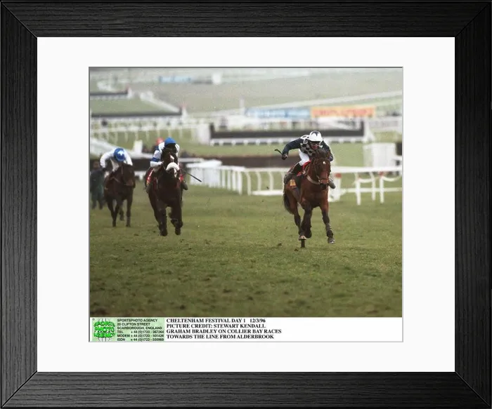 Framed Print : COLLIER BAY RIDDEN BY GRAHAM BRADLEY 20 March 1996 Framed Print : COLLIER BAY RIDDEN BY GRAHAM BRADLEY 20 March 1996