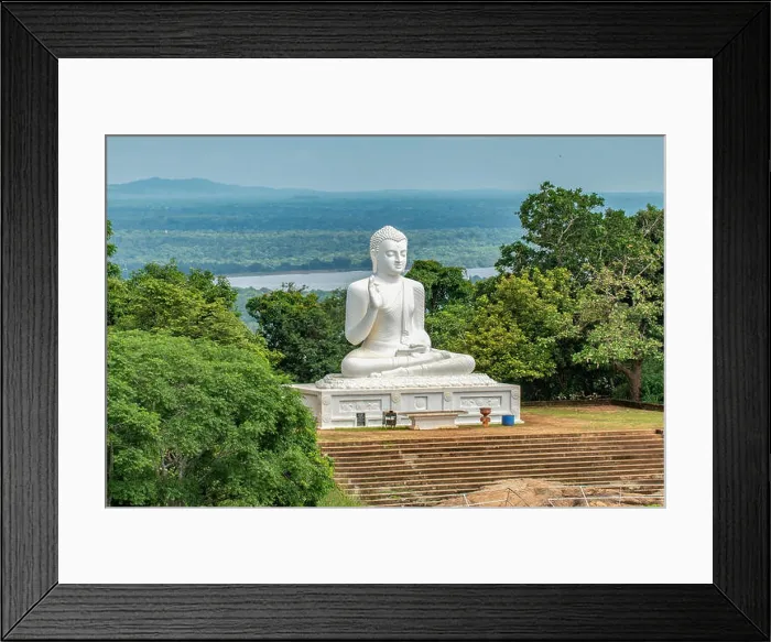 Framed Print : Statue of Buddha at Mihinthale, Sri Lanka Framed Print : Statue of Buddha at Mihinthale, Sri Lanka
