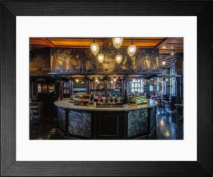 Framed Print : The Blackfriar Pub interior, Blackfriars, London, England Framed Print : The Blackfriar Pub interior, Blackfriars, London, England