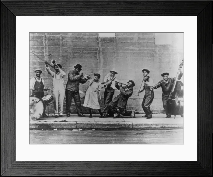 Framed Print : King Oliver's Creole Jazz Band in Chicago Framed Print : King Oliver's Creole Jazz Band in Chicago