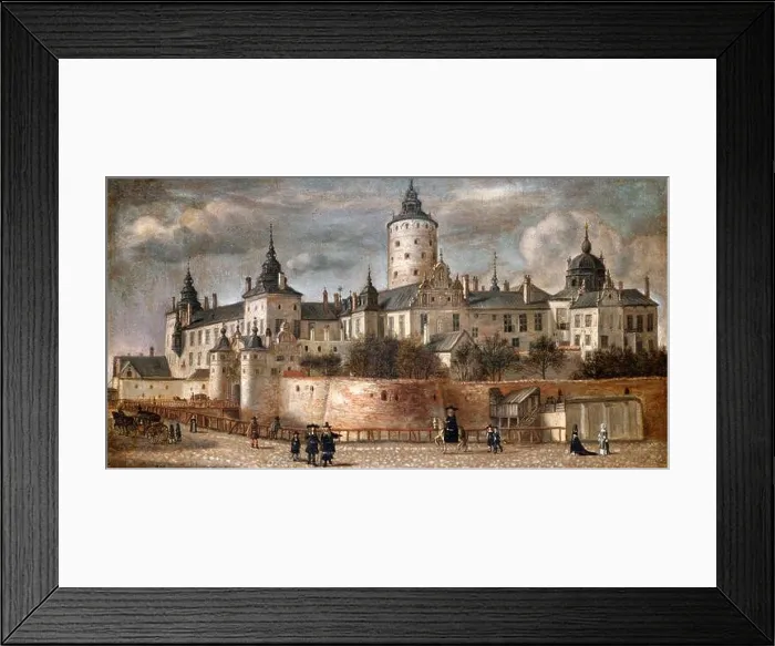 Framed Print : Castle Tre Kronor Stockholm 1661 - Govert Dircksz Camphuysen Framed Print : Castle Tre Kronor Stockholm 1661 - Govert Dircksz Camphuysen