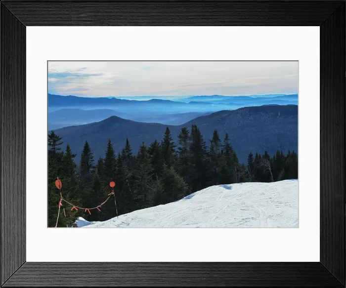 Framed Print : Top view from Peak Mansfield to the valley. Vermont, USA Framed Print : Top view from Peak Mansfield to the valley. Vermont, USA