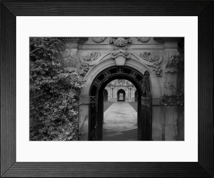 Framed Print : Canterbury Quadrangle in St. John's College, University of Oxford, Oxford Framed Print : Canterbury Quadrangle in St. John's College, University of Oxford, Oxford