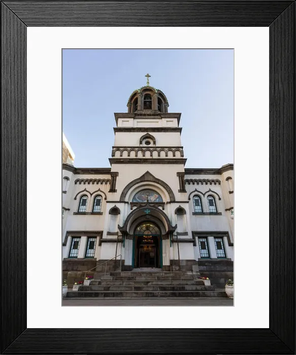 Framed Print : Holy Resurrection Cathedral in Tokyo, Chiyoda-Ku, Tokyo, Japan