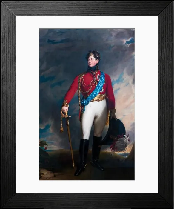 Framed Print : King George IV when Prince of Whales Framed Print : King George IV when Prince of Whales