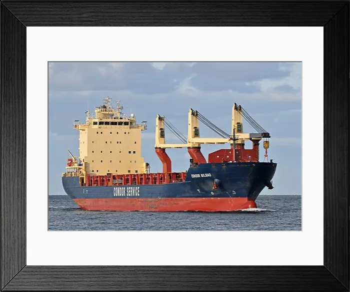 Framed Print : General Cargo Ship CONDOR BILBAO Framed Print : General Cargo Ship CONDOR BILBAO