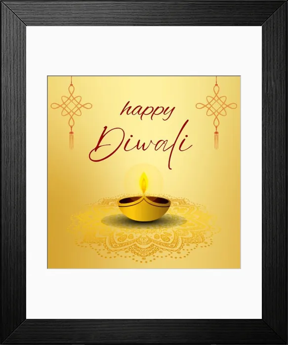 Framed Print : Innovative header, banner, social media post or poster for Diwali festival Framed Print : Innovative header, banner, social media post or poster for Diwali festival