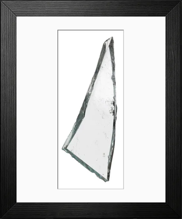 Framed Print : Shard of glass Framed Print : Shard of glass