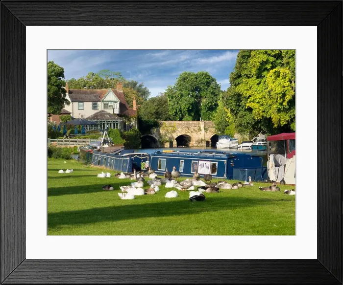 Framed Print : Abingdon claims to be the oldest town in England Framed Print : Abingdon claims to be the oldest town in England