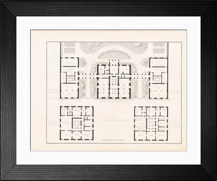 Framed Print : Schinkel Karl Friedrich (1781-1841)