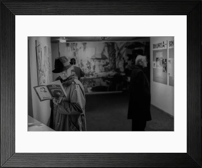 Framed Print : West Berlin, 21.1.1990, Kino Broadway Framed Print : West Berlin, 21.1.1990, Kino Broadway