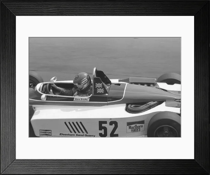 Framed Print : british formula 3 1984 Framed Print : british formula 3 1984