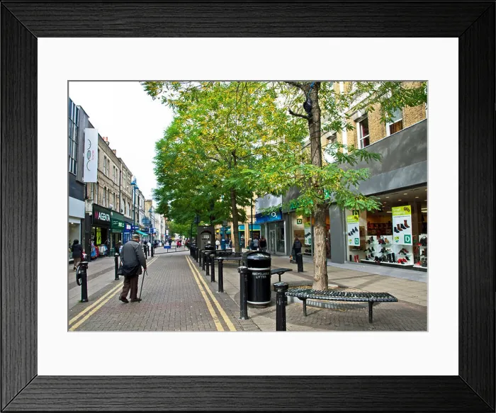 Framed Print : Woolwich Town Centre, London, England, United Kingdom Framed Print : Woolwich Town Centre, London, England, United Kingdom