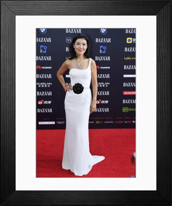 Framed Print : Su Mang, editor-in-chief of Harpers Bazaar China Framed Print : Su Mang, editor-in-chief of Harpers Bazaar China