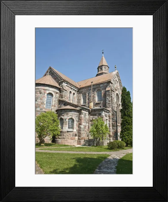 Framed Print : Old catholic church in Latgale, Latvia Framed Print : Old catholic church in Latgale, Latvia