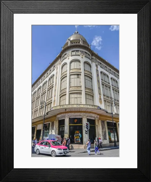 Framed Print : El Palacio de Hierro department stores, Mexico City, Mexico Framed Print : El Palacio de Hierro department stores, Mexico City, Mexico