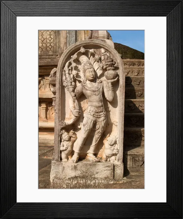 Framed Print : Nagaraja guardstone. The Vatadage, The Quadrangle, Polonnaruwa, Sri Lanka Framed Print : Nagaraja guardstone. The Vatadage, The Quadrangle, Polonnaruwa, Sri Lanka