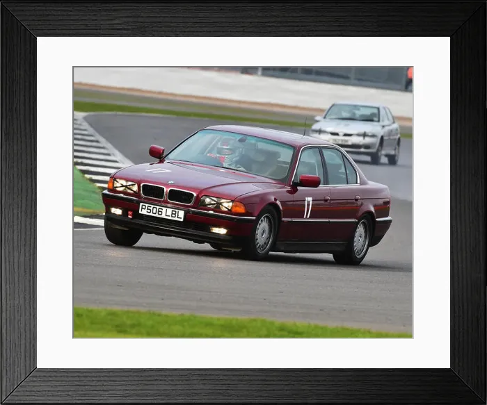 Framed Print : Ben Mather, BMW 7 Series, VSCC Framed Print : Ben Mather, BMW 7 Series, VSCC