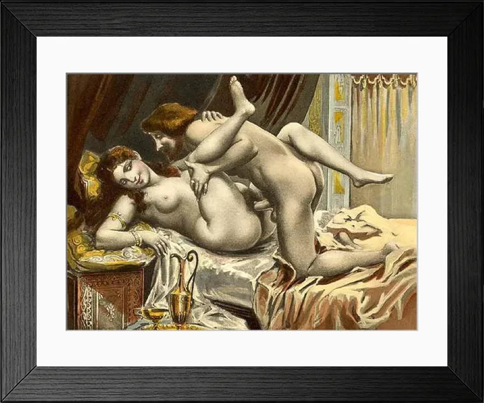 Framed Print : Paul Avril's illustration series Framed Print : Paul Avril's illustration series