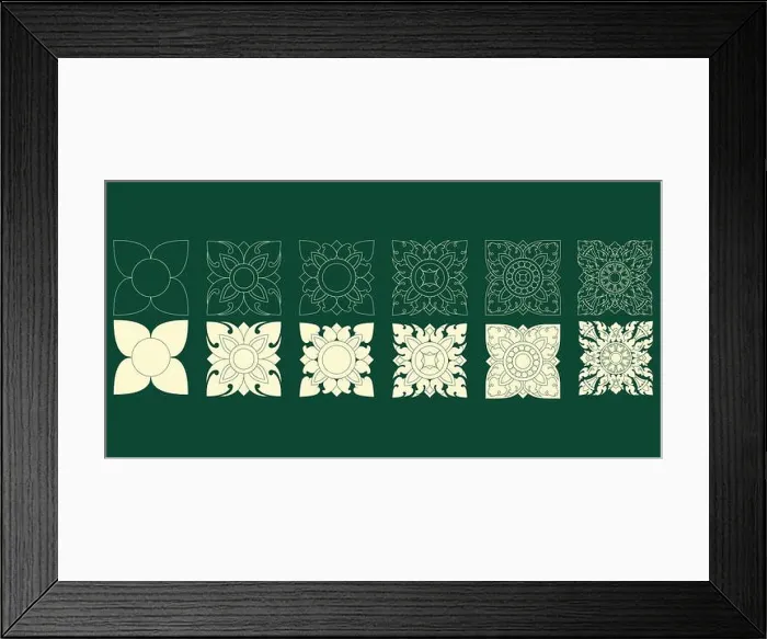 Framed Print : Khmer Traditional Art Ornament of Cambodia Framed Print : Khmer Traditional Art Ornament of Cambodia
