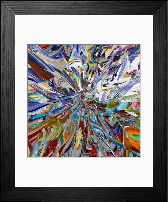 Framed Print : Fractal surreal art. Psychedelic fantasy artwork Framed Print : Fractal surreal art. Psychedelic fantasy artwork