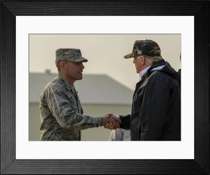 Framed Print : Col. Andrew M. Clark, 9th Reconnaissance wing commander Framed Print : Col. Andrew M. Clark, 9th Reconnaissance wing commander