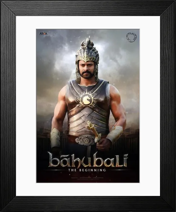 Framed Print : Bahubali: The Beginning Year : 2015 India Director : S.S. Rajamouli Prabhas Movie poster Framed Print : Bahubali: The Beginning Year : 2015 India Director : S.S. Rajamouli Prabhas Movie poster