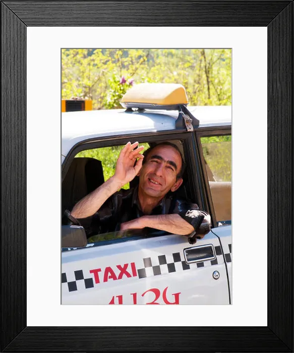 Framed Print : Taxi driver in Dilijan, a hill station and former Soviet artist retreat in Armenia Framed Print : Taxi driver in Dilijan, a hill station and former Soviet artist retreat in Armenia