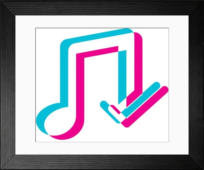 Framed Print : Note lighten style icon design, Music sound melody song musical art and composition theme Vector illustration Framed Print : Note lighten style icon design, Music sound melody song musical art and composition theme Vector illustration