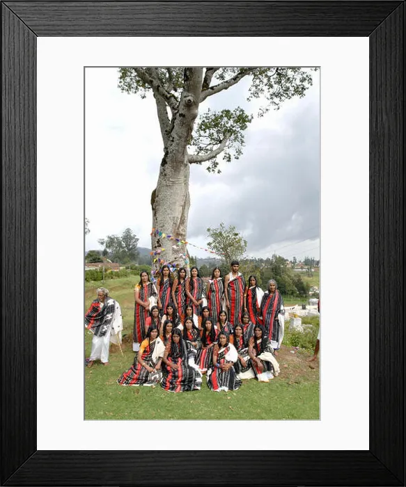Framed Print : Toda people Framed Print : Toda people